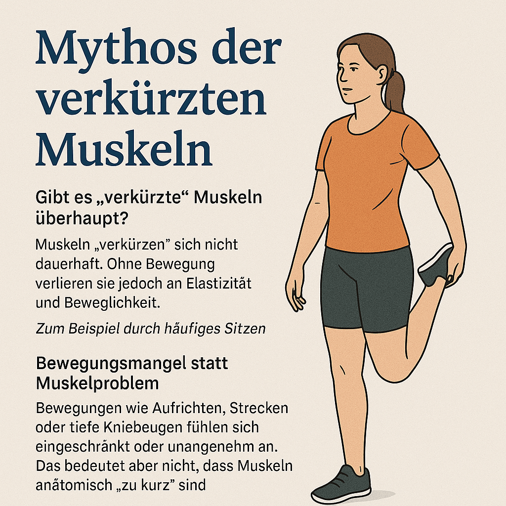 Mythos der verkürzten Muskeln – Was wirklich dahintersteckt